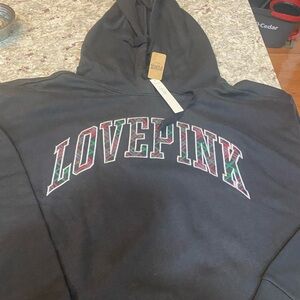 Black Love Pink Hoodie XXL-New